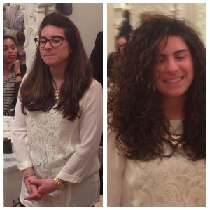 The Lovely Christina after a touch of Coily Curls